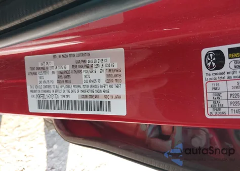 2017 Mazda Cx-5 Grand Touring из США, поврежденный, VIN JM3KFBDL1H0151701